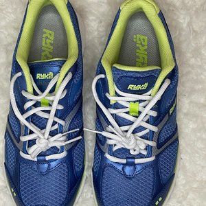 Ryka Blue with Yellow Accents, Size 9.5